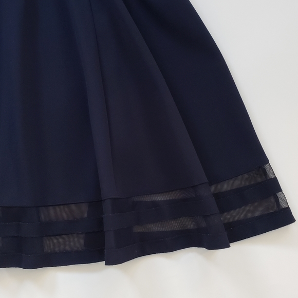 Calvin Klein Illusion - Trim Fit & Flare Dress - Picture 5 of 11